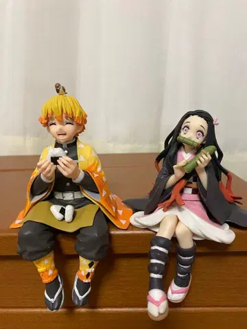 귀멸의 칼날 쵸코노세 젠이츠 네즈코 피규어 오니기리 세트