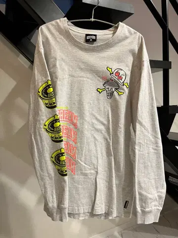 아이스크림 디자인 긴팔 티셔츠