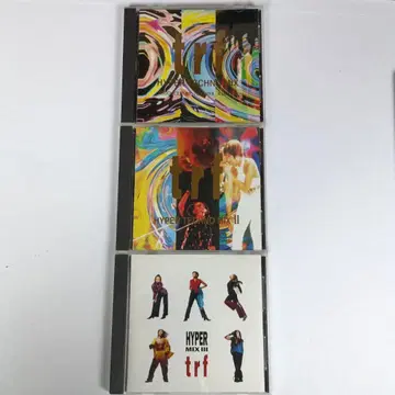 trf HYPER TECHNO 3장 세트