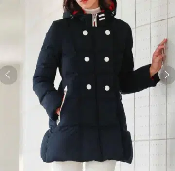 LOVELESS 네이비 밀레 다운 후카키요시 착용