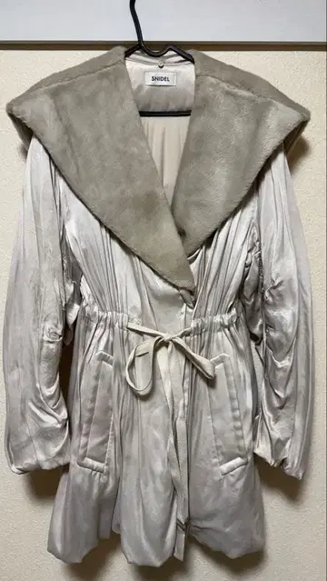 SNIDEL 큐프라 레이디 모즈 코트