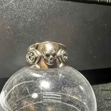 A&G 에이앤드지 실버 반지 스컬