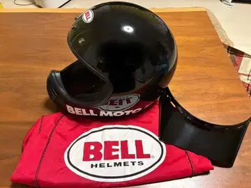 BELL MOTO 3 블랙 풀 페이스 헬멧 M 사이즈