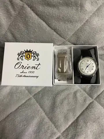 Orient 자동 와인딩 시계 75주년 기념 모델