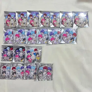 모두 모여라 캔뱃지 세트