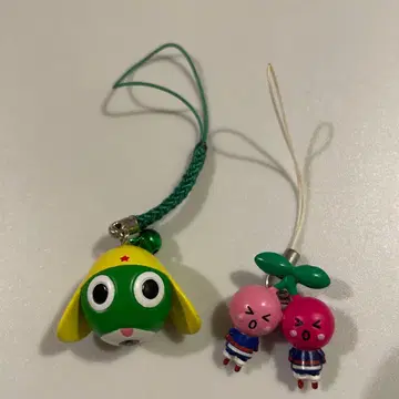 개구리 중사 케로로 풋쵸 스트랩 헤이세이 레트로