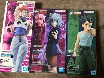 제일복권 헌터헌터 A상 곤 C상 히소카 E상 네페르피토 피규어