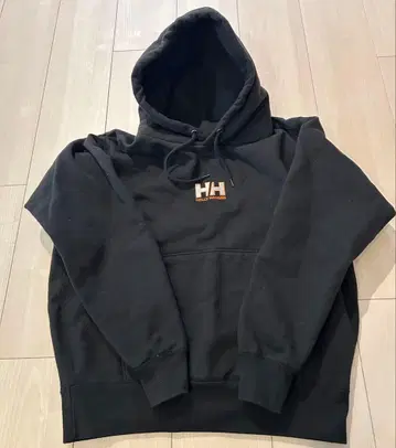 헬리 한센 로고 후드티