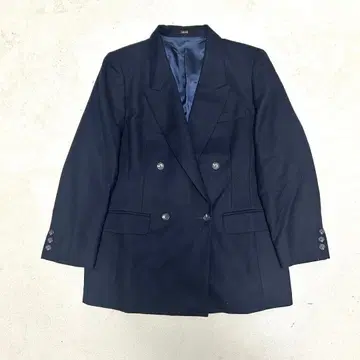 닥스 네이비 더블 브레스트 테일러드 자켓