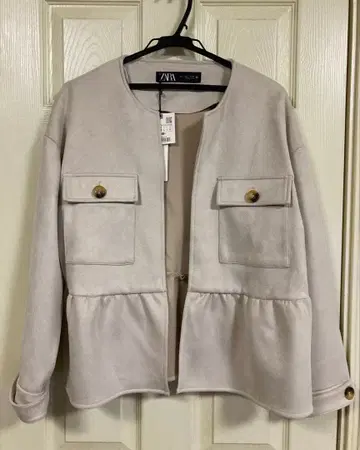 페이크 스웨이드 자켓 ZARA