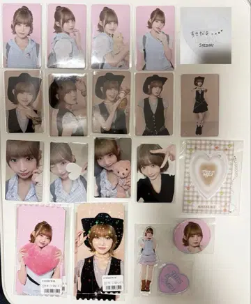 ME:I 미아이 이이다 시즈쿠 굿즈 세트