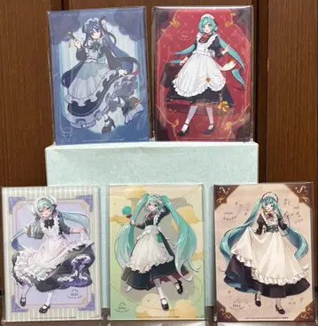 하츠네 미쿠 비주얼 보드 클래시컬 메이드 5종 세트