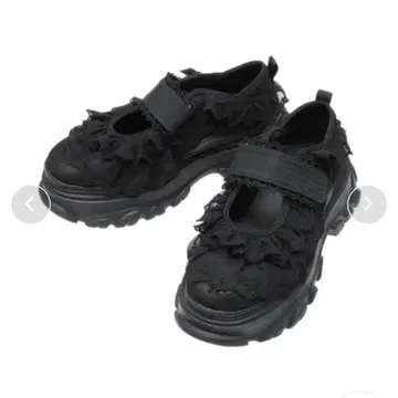 완판템 merry jenny 프릴 스트랩 스니커즈