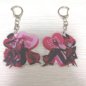 해즈빈 호텔 아크릴 키링 알래스터 루시퍼