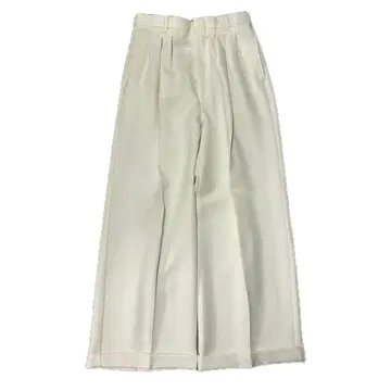 80s USA제 '4턱' 와이드 슬랙스 METRICS 빈티지