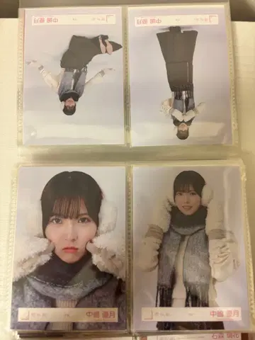 사쿠라자카46 브로마이드 나카지마 유즈키 겨울 의류 컴프