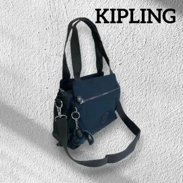 새상품 키플링 Kipling 숄더백 네이비 43791 96V