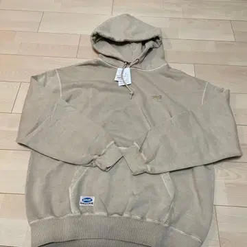 Schott 베이지 후드 부착 후드티 XL