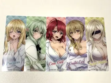 고블린 슬레이어 북오프 구매 혜택 책갈피 5장 세트