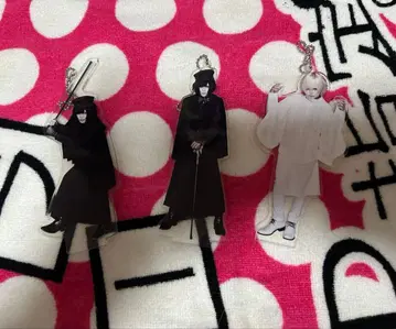 R 지정 마모 아크릴 키링