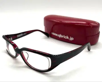 새상품급 QBRICK 큐브릭 패션 안경 프레임 BTY-3703 레드