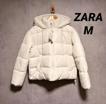 ZARA 자라 발수 가공과 방풍 기능을 갖춘 숏 기장 아노락 M