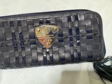 ATAO 네이비 뜨개질 프래그먼트 케이스