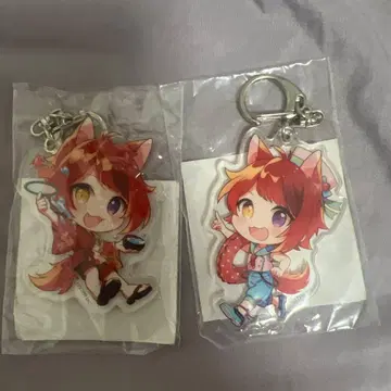 스토푸리 리이누 아크릴 키링 2종 세트