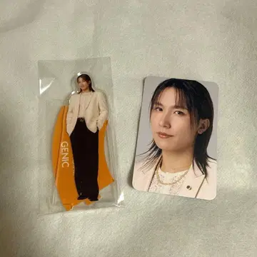 GENIC CIRCLE 코이케 타츠키 아크릴 스탠드 트레이딩 카드