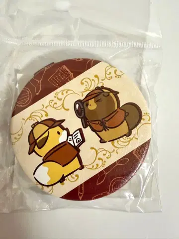 너구리와 여우 산의 탐정님 양면 거울 새상품