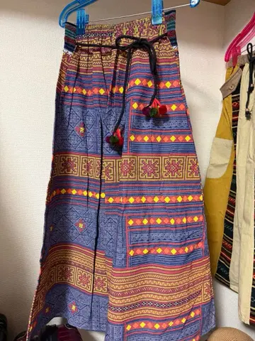 맥시 길이 스커트