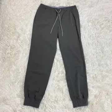 스티븐 앨런 이지 팬츠 밑단 리브 S 그레이 남성용