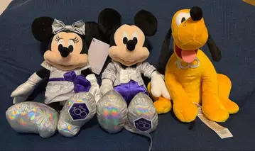 미키 미니 플루토 봉제 인형 100주년 디즈니 스토어