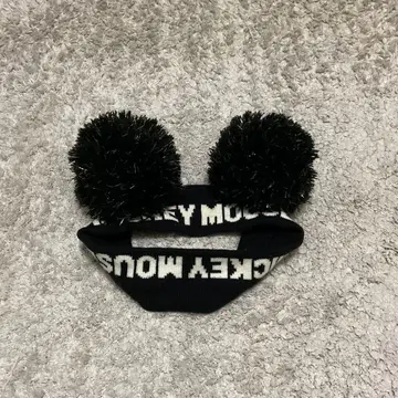 미키 헤어밴드 머리띠 폼폼 포함