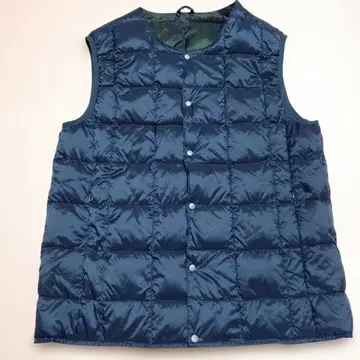 taion 베스트 다운 베스트 M 사이즈 라이트 다운 네이비