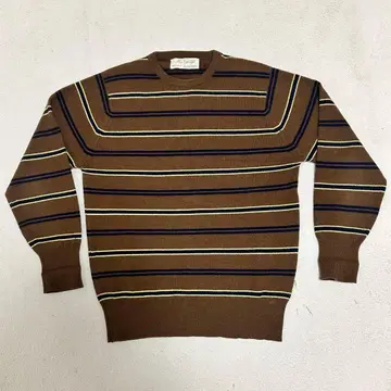 맥조지 보더 캐시미어 스웨터 스코틀랜드제