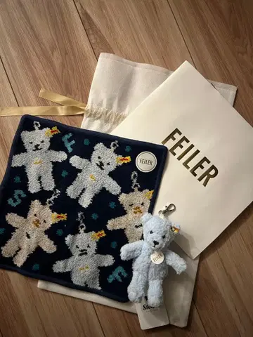 Steiff x FEILER 슈타이프 페일러 콜라보 세트