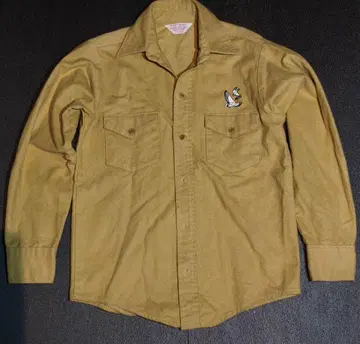 70s 80s FROSTPROOF 샤모아 아크로스 셔츠 USA