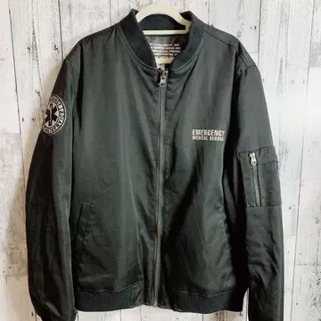 RESCUE SQUAD 레스큐 스쿼드 리버서블 MA-1 블루종