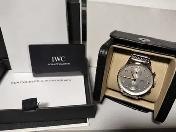 IWC 포르투기저 크로노그래프 IW371604 중고 남성용
