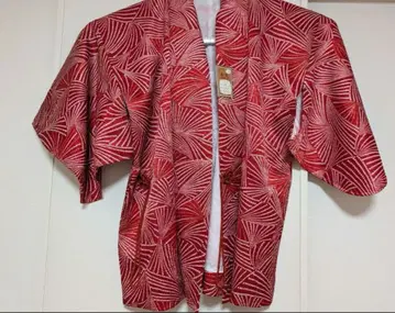 빨간 잎 무늬 겉옷 80cm haori