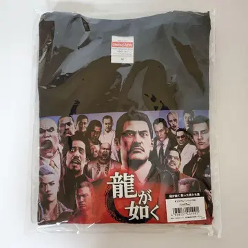 [ 새상품 미사용 ] 용과 같이 흘러간 남자들전 오리지널 T셔츠 M사이즈