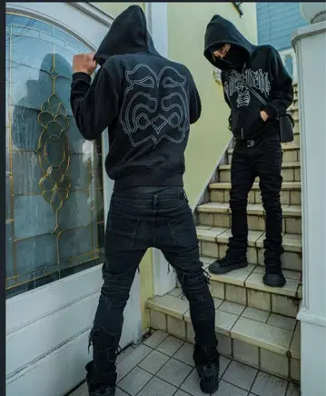 endless made 블랙 후드티 M 사이즈