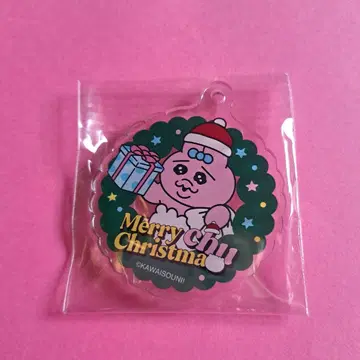 빤쮸토끼 아크릴 키링 크리스마스 특전