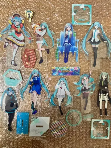 프로세카 하츠네 미쿠 아크릴 스탠드 묶음 판매 비즈