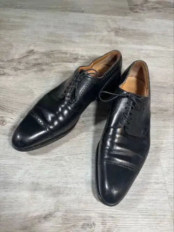 114 J.M. WESTON 스트레이트 팁 프랑스 명문 외날개 가죽