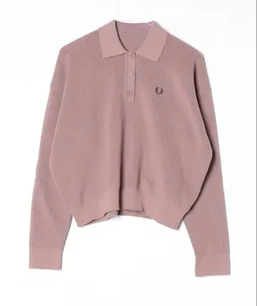 핑크 폴로 긴팔 니트