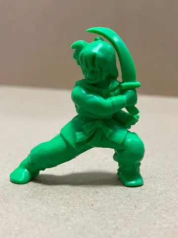 드래곤볼 야무치 별도 조형 초기 그린 컬러 드라케시 지우개