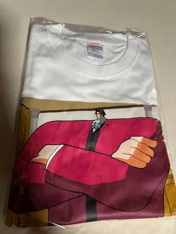 sattou x 역전재판 복권 카프복권 미츠루기 레이지 T셔츠