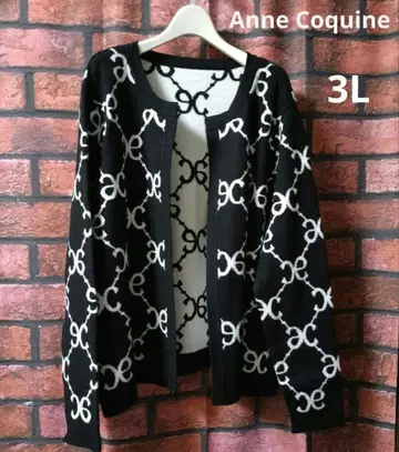 3L/Anne Coquine/ac 니트 가디건/코어스판얀